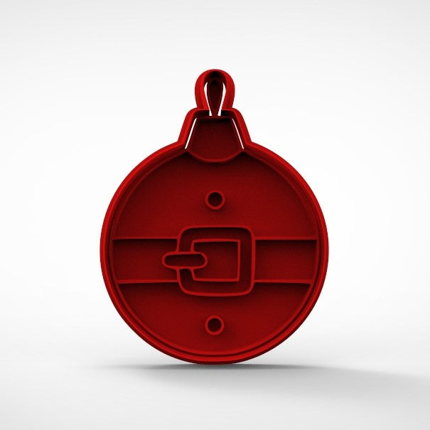 Christmas Tree Ornament Santa Claus Belt