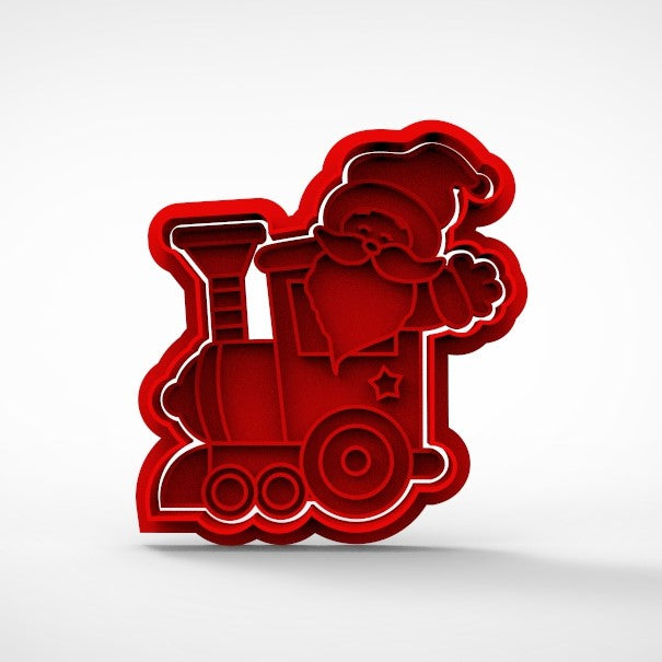 Santa Claus with Train